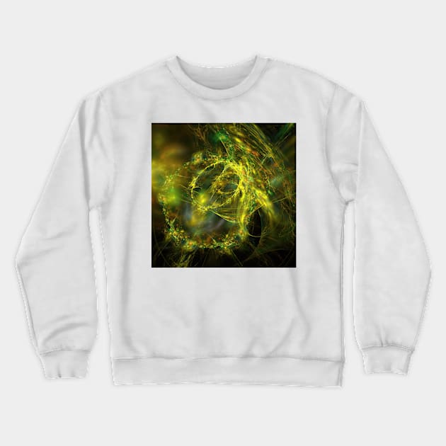 electric lasso fractal design Crewneck Sweatshirt by hereswendy